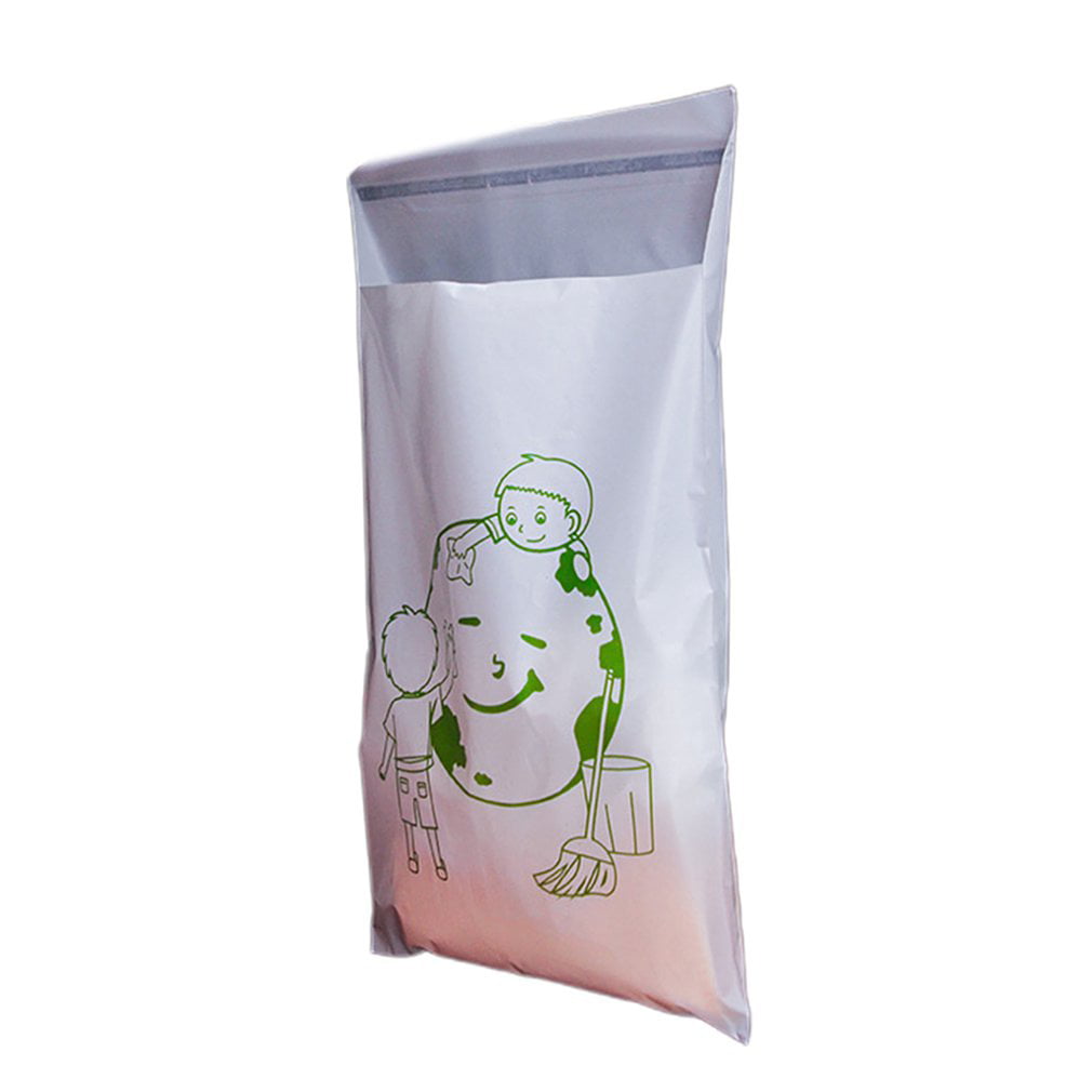 5/60pcs Car Trash Bags Self-adhesive Garbage Bag Durable Disposable Kitchen Tool 