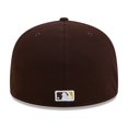 thumbnail image 6 of Men's New Era Brown San Diego Padres 2025 MLB Clubhouse 59FIFTY Fitted Hat, 6 of 7