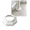 White, variant on Column Moulding, Lally Post Split Trim Ring Cover - 4 Inch Specification, Basement Support Pole Floor and Ceiling Baseboard for Home Renovation (Black)