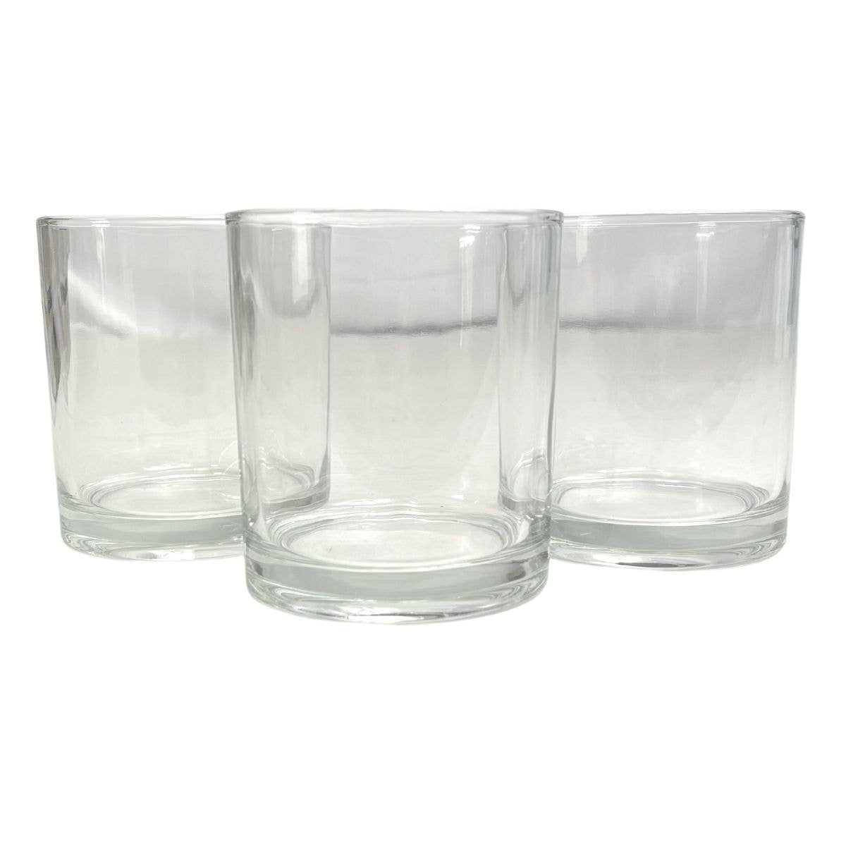 14 oz. Havana Clear Empty Candle making Jar candle vessels for DIY candle-making projects (Box of 36)
