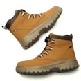 thumbnail image 5 of SKIUHS Men's Safety Steel Toe Work Boots – Breathable, Ankle Support, Industrial Construction Boots, 5 of 8