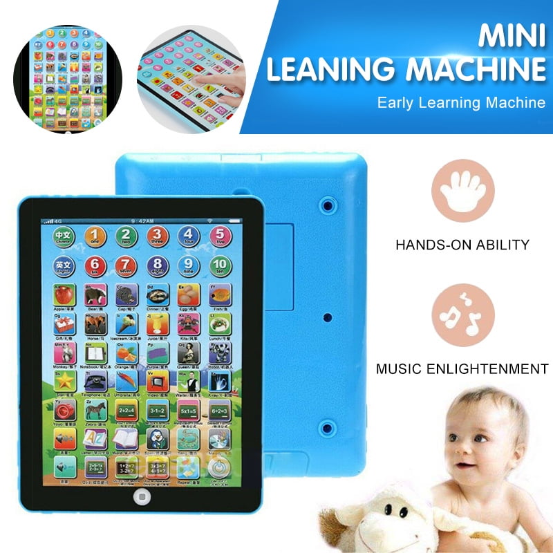 Baby Tablet Educational Toy Girls Boys For 1-3 Year Old Toddler Learning English 