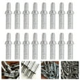 thumbnail image 1 of OULII 40Pcs Durable Use Arrow Base Nocking Points Silver Aluminum For Archery Practice, 1 of 8