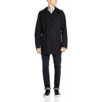 Nautica Men's Big & Tall Wool Peacoat, Black, 6X - Walmart.com