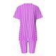 thumbnail image 2 of Blusas para las Mujeres Casual Impreso Cuello en V Manga Corta Blusa Pantalones Cortos, Conjuntos de Ropa para las Mujeres, 2 of 5