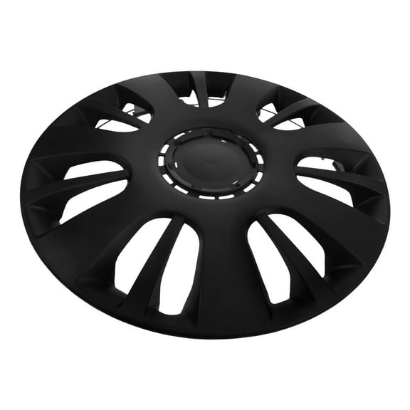 HOMEMAXS  Automotive Wheel Hub Caps Covers for Car Vehicle Hubcaps Black