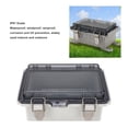 thumbnail image 3 of Electrical Enclosure, Corrosion Prevention Rainproof Stainless Steel Buckle   IP67 Transparent Cover Project Box  for Outdoor, 3 of 8