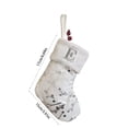 thumbnail image 3 of Deeceymbur White Letter Embroidered Christmas Stocking Personalized Holiday Gift Bag Fireplace Christmas Tree Home Decor Sock, 3 of 6