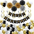 thumbnail image 1 of Kit de globos de cumpleaños, 71 unidades, globos de látex, 1 of 1