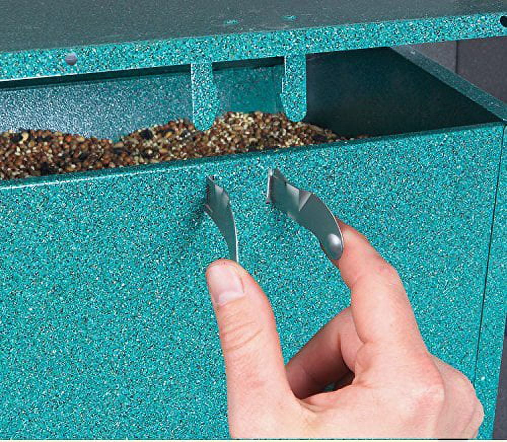 Audubon Absolute Squirrel Proof Bird Feeder with Mounting Kit for Chickadees & Finches