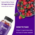 thumbnail image 3 of Gomitas de hierro NutraChamps con vitamina C, 20 mg para todos, 60 g, 3 of 6