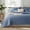 04 - Mineral Blue - Clover, variant on Quilts Queen Size - Bright White Bedspread Queen Size & Lightweight Comforter, Modern Coverlet with Clover Pattern, Ultra Soft All-Season Bedding, 90 x 96 Inches