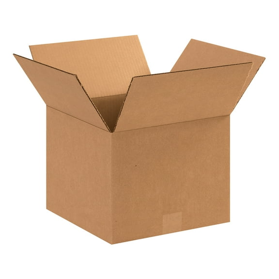 Box Partners Corrugated Boxes 12" x 12" x 9" Kraft 25/Bundle 12129