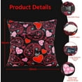 thumbnail image 2 of Hysterectomy Pillow, c Section Pillow Abdominal Pillow Post Surgery Recovery Gifts for Women with Pocket for Ice/Hot Packs After Hysterectomy c-Section Abdominal Surgery-Heart, 2 of 6