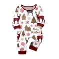 thumbnail image 2 of Lvotionpl 2026 Matching Family Christmas Pjs, Matching Christmas Pajamas Long Sleeve Top & Pants Set Matching Holiday Family Pajama Xmas Sets, 2 of 4