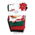 thumbnail image 2 of Hudson Baby Pantalones Y Leggings Unisex De Algodón Para Bebé Poinsettia 2 Para Niños Pequeños, 2 of 5