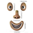 thumbnail image 3 of Funny Tree Face Garden Decor Resin Tree Hugger Ornament Weatherproof Outdoor Yard Art for Garden Patio Lawn Backyard Home Decor, 3 of 5