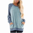 thumbnail image 1 of Womens Long Sleeve Sweatshirts T Shirts, 1 of 5