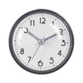 thumbnail image 4 of DimyFew Wall Clock Bathroom Shower Clock Waterproof Silent Small Clock Suction Cup Round Clock Hanging Countertop Water Resistant Suitable for Kitchen Living Room Restroom Pool White and Green, 4 of 8
