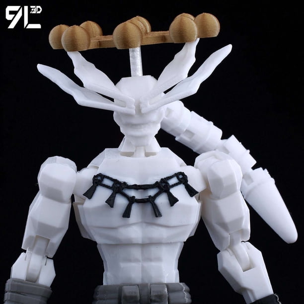 9L3D Anime Mahoraga Action Figure Lucky13 Dummy13 Movable Multi