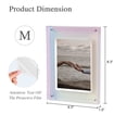 thumbnail image 2 of Acrylic Picture Frame Multi-color Picture Frame and Acrylic Decorative Tray for Desktop Display (Colorful), 2 of 8