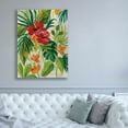 thumbnail image 5 of Epic Graffiti 'Tropical Jewels II' by Silvia Vassileva, Canvas Wall Art, 40"x54", 5 of 8