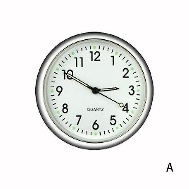 Mini Illuminated Car Clock Car Interior Stick Numbers, 1 Piece, White Walmart.ca