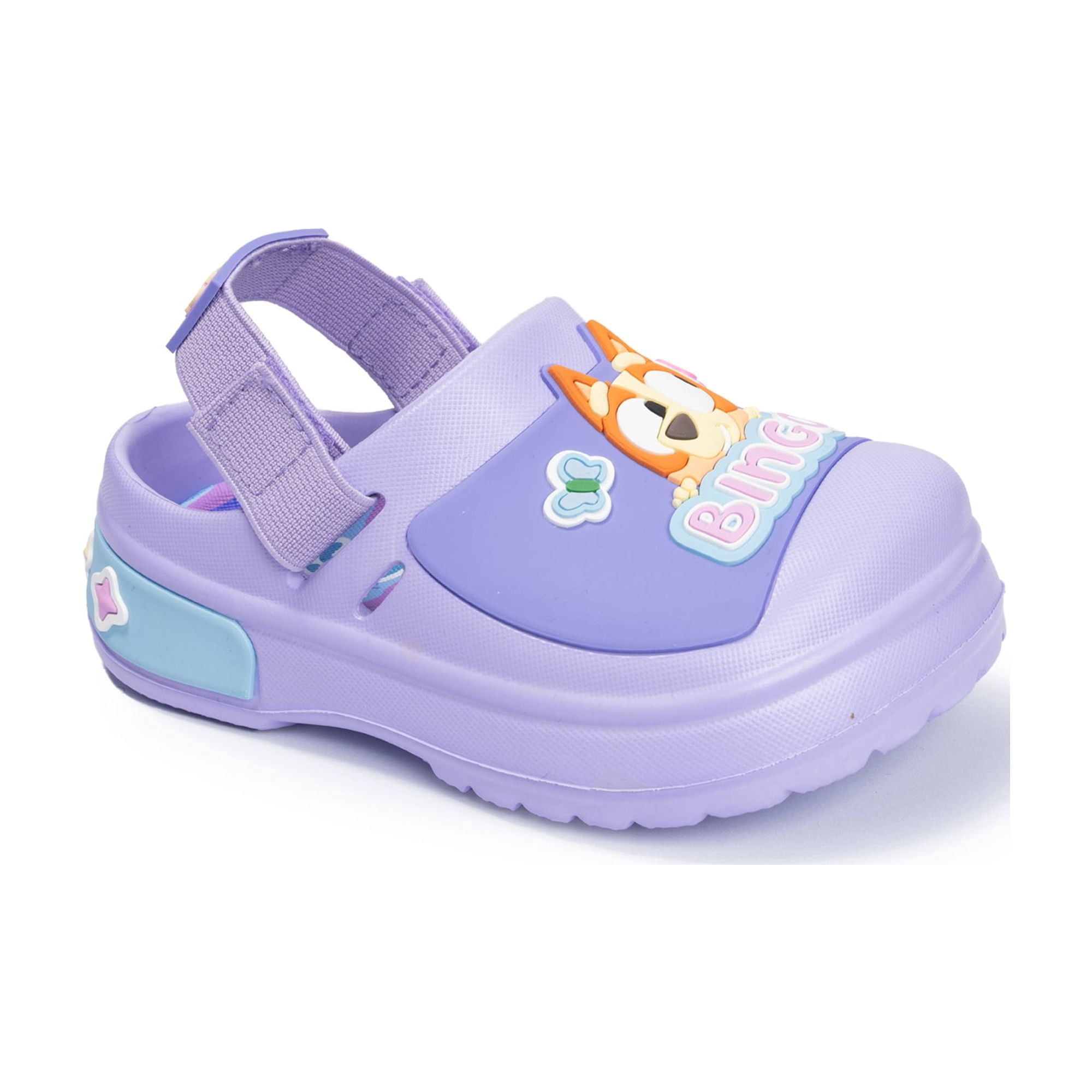 Bluey Toddler Girls Strap Up Clog