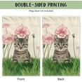 thumbnail image 6 of Spring Summer Dog Decorative House Flag Sheltie Lotus Flowers Outside Banner for Yard Farmhouse Double Side 28x40 Inch, 6 of 6
