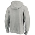 thumbnail image 3 of Men's Heather Gray San Francisco Giants Official Logo Fitted Pullover Hoodie, 3 of 3