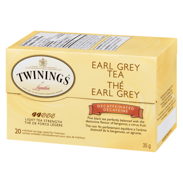 Twinings Earl Grey Decaffeinated Tea - Walmart.ca