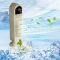 thumbnail image 1 of Suncoda Tower Fan, Desktop Tower Fan - Lifeng Pro Mini Portable Double Leaf Small Fan, 1 of 9