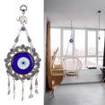 thumbnail image 1 of Adorno Colgante de Pared de Ojo Azul Cadena de  aleación de Flores Colgante Turco Adornos Ojos Flores Collar Hueco ANGGREK Otros, 1 of 8