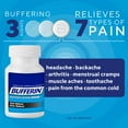 Bufferin Aspirin 325mg, Pain & Fever Reducer, AntiInflammatory, 130 Tablets, Pack of 3