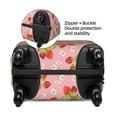 thumbnail image 4 of Fotbe Strawberry Floral Luggage Cover Protector,Suitcase Protector,Scratch and Dirt Resistant,Fits 18-32 Inch Luggage-Large, 4 of 9