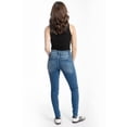 thumbnail image 4 of Jeans skinny con deslaves Juvenil, 6695 (Mezclilla tono medio) azul 1, 4 of 4