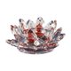 thumbnail image 2 of Candelabros de cristal con forma de flor para velas de té, decoración para Navidad, hogar, boda, fiesta, 2 of 5