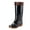 Black, variant on Men'S Cozy Fleece-Lined Long Rain Boots Men'S Warm Removable-Lined Rain Boots Man Short Cotton Rainboots Rubber Boots For Garden Man Rain Footwear Rain Shoes