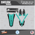 thumbnail image 2 of Kalair GFX Graphics Kit for Yamaha YZ250 UFO RESTYLED (2002-2014) Dream Series, 2 of 5