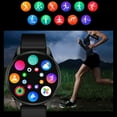 thumbnail image 3 of FYHALE Smart Watch for Kids Bluetooth Call Sports Smart Watch with Customized HD Full Touchcontrol Dial Intelligent Voice Control Assistant Information Synchronization Sleep Monitoring, 3 of 6