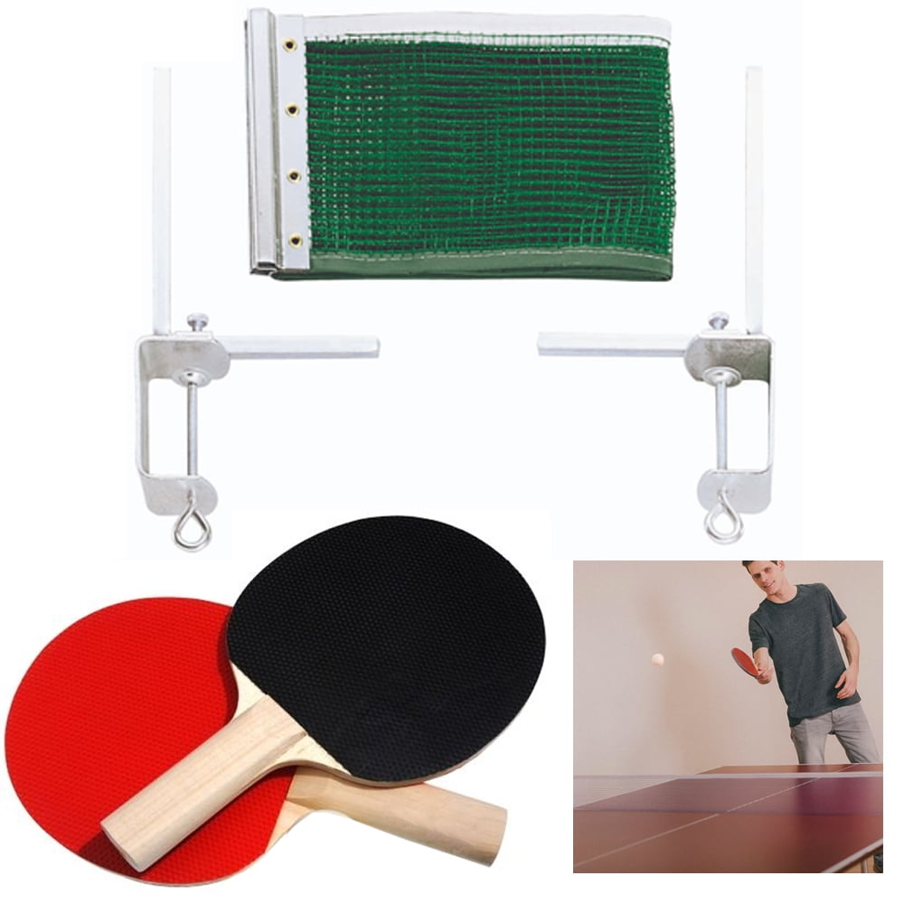Table Tennis Net Portable Replacement Ping Pong Table Net Durable Table Tennis Grid for Table Tennis Training Outdoor Indoor Table Home Gym Tournament Net Collapsible Table Tennis Supplies 180x15cm