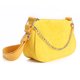 thumbnail image 5 of Bolso Bandolera Femenino Bolso bandolera de pana de moda para mujer, Bolso de hombro con cadena sólida (amarillo), 5 of 9