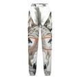 thumbnail image 4 of USNSM Baggy Pants for Women Funny Donkey Animal Print Pajama Straight Pants Lounge Workout Wide Leg Pants with Pockets Gray#06 XXL, 4 of 4