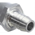 thumbnail image 4 of Válvula de retención de aluminio, 4 piezas, plateada con flecha antirretorno, de aleación de aluminio, para sistemas de combustible de baja presión de carburador (10 mm), 4 of 5