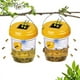 thumbnail image 2 of Paquete de 2 Trampas Solares de Avispas Colgantes Al Aire Libre, Avispas Colgantes con Luz para Chaquetas Amarillas, Avispones, Abejas, Trampas para Avispas, 2 of 5
