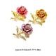 thumbnail image 3 of Sonducket Broche de flor para mujer, alfiler de aleación, broches de moda para abrigo, adornos, joyería, fiesta de citas, joyería para regalo Ropa, zapatos y accesorios Miscelánea Amarillo Sonducket AP015284-01, 3 of 6