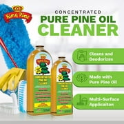 King Pine Concentrated Pine Oil Multi-Surface Cleaner Industrial Strength, Gold, 32 fl oz