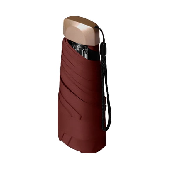 Windproof Compact Umbrella with UV Protection Lightweight Portable Mini Travel Umbrella for Purse Backpack Walking Commuter Car Men Women Seniors Folding Durable Rain Parasol