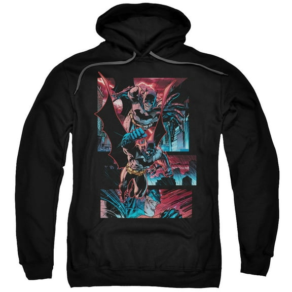 Batman - Dark Knight Panels - Pull-Over Hoodie - Medium