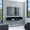 Black, variant on Light Gray Floating TV Stand | Accommodates Large TVs, Elevates Viewing in Bedroom